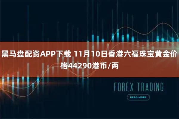 黑马盘配资APP下载 11月10日香港六福珠宝黄金价格44290港币/两